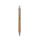 Puppis  Promotional Bamboo Pen with Silver click Button